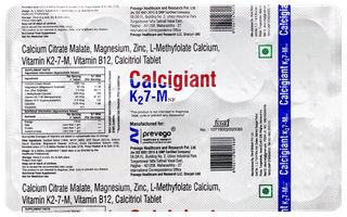 Calcigiant K27 M Nf Tablet 10