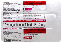 Dydrozide 10 Tablet 10 Dydrozide 10 Tablet 10