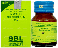 Sbl Natrum Sulphuricum 30X Tablet 25Gm