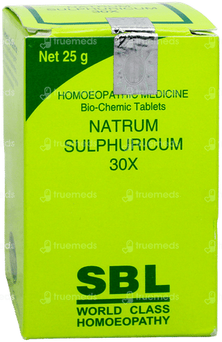 Sbl Natrum Sulphuricum 30X Tablet 25Gm