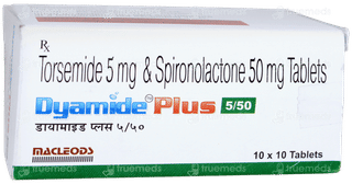 Dyamide Plus 50mg/5mg Tablet 10