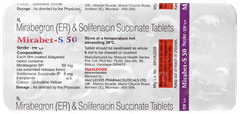 Mirabet S 50mg/5mg Tablet 10