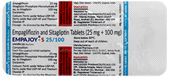 Empajoy S 25/100 Tablet 10 Empajoy S 25/100 Tablet 10