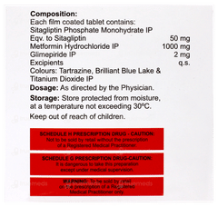 Geminor Ms 2 50/1000 Tablet 10