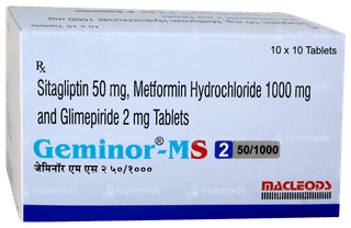 Geminor Ms 2 50/1000 Tablet 10