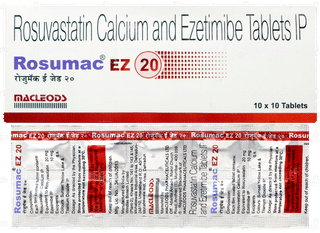 Rosumac Ez 20mg/10mg Tablet 10