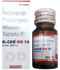K Cor Od 10Mg Tablet 10 K Cor Od 10Mg Tablet 10