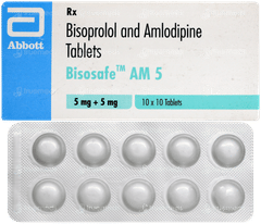 Bisosafe Am 5mg Tablet 10