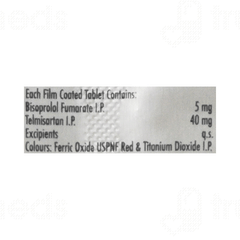 Bisosafe T 5mg/40mg Tablet 10