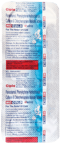 Nocold Tablet 10