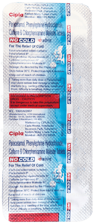 Nocold Tablet 10