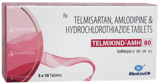Telmikind Amh 80 Tablet 10