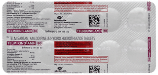 Telmikind Amh 80 Tablet 10