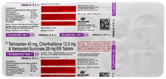 Telmikind Mct 25 Tablet 10