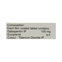 Trugaba 100 Tablet 10