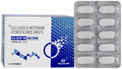 Glizid M 40/500 Tablet 10