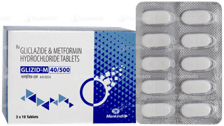 Glizid M 40/500 Tablet 10