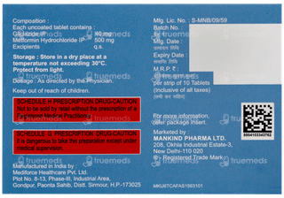 Glizid M 40/500 Tablet 10