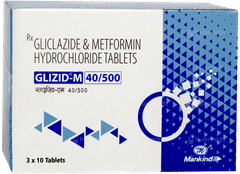 Glizid M 40/500 Tablet 10