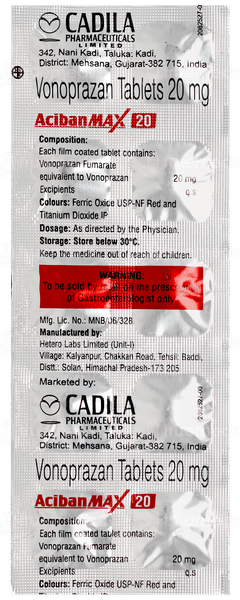 Aciban Max 20 Tablet 10