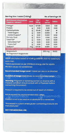 Geofit Magnesium Bisglycinate Tablet 30