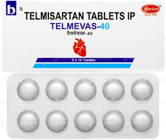 Telmevas 40 Tablet 10
