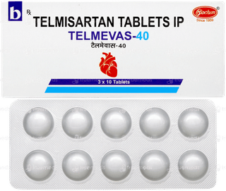Telmevas 40 Tablet 10