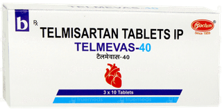 Telmevas 40 Tablet 10