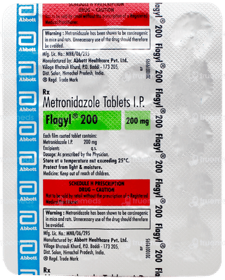 Flagyl 200 Tablet 20