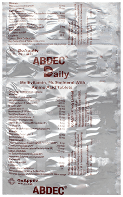Abdec Daily Tablet 15