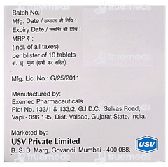 Xenia M 12.5/500 Tablet 10