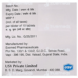 Xenia M 12.5/500 Tablet 10