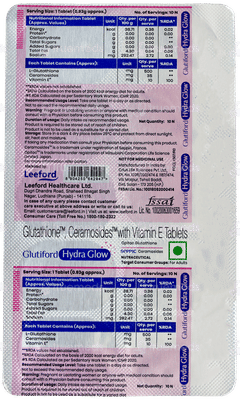 Glutiford Hydra Glow Tablet 10