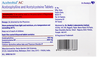 Acebrobid Ac Tablet 10