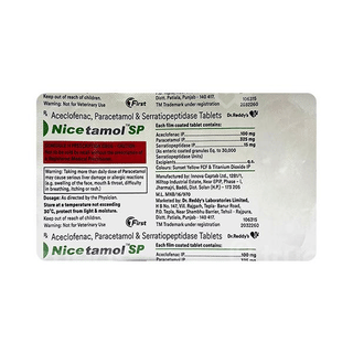 Nicetamol Sp Tablet 10