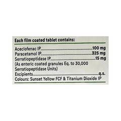 Nicetamol Sp Tablet 10
