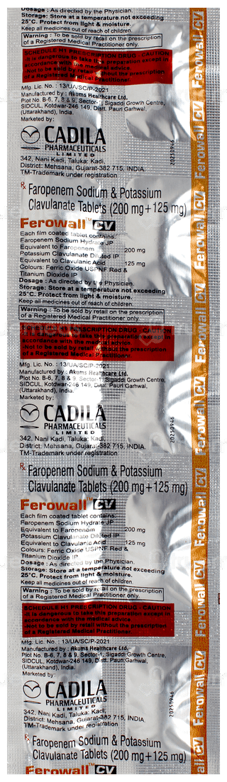 Ferowall Cv Tablet 10