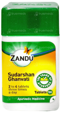 Zandu Sudarshan Ghanvati Tablet 100