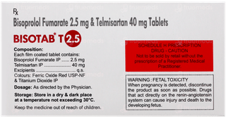 Bisotab T 2.5 Tablet 10