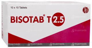 Bisotab T 2.5 Tablet 10