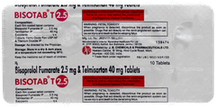 Bisotab T 2.5 Tablet 10 Bisotab T 2.5 Tablet 10