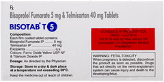 Bisotab T 5 Tablet 10 Bisotab T 5 Tablet 10