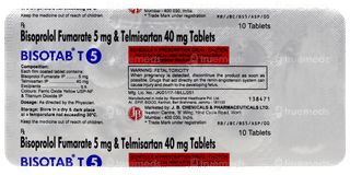 Bisotab T 5 Tablet 10