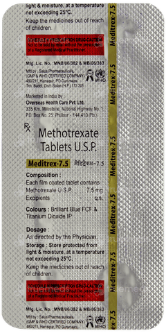 Meditrex 7.5 Tablet 4