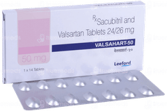 Valsahart 50 Tablet 14