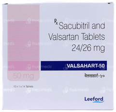 Valsahart 50 Tablet 14 Valsahart 50 Tablet 14
