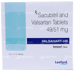 Valsahart 100 Tablet 14 Valsahart 100 Tablet 14