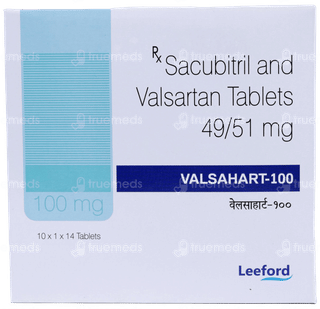 Valsahart 100 Tablet 14