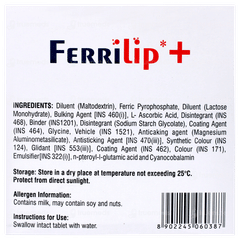 Ferrilip + Tablet 10