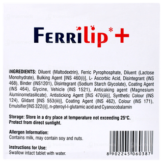 Ferrilip + Tablet 10